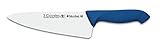 3 Claveles Cuchillo Cocinero Proflex de 20 cm, Acero Inoxidable, Azul