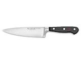 Wusthof Classic (1040100116) - Cuchillo de Chef, 16 cm de Longitud de Hoja, Forjado, Acero Inoxidable de Calidad,...