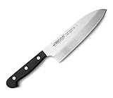 Arcos Serie Universal, Cuchillo Deba Cuchillo Asiático, Hoja de Acero Inoxidable Nitrum 170 mm, Mango de...