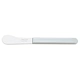 Arcos Utensilios Profesionales, Cuchillo para Mantequilla, Acero Inoxidable 70 mm, Mango de ABS, Color Blanco