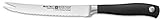 Cuchillo para tomates WÜSTHOF con hoja de 14 cm, Grand Prix II (4104-7), con filo dentado, acero inoxidable, forjado,...