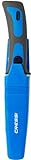 Cressi XRC565052 Cuchillo de Buceo, Unisex Adulto, Azul/Gris/Hoja Plata, 23.5 cm