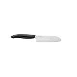 KYOCERA 11.5 cm FK Series FK-115 WH-BK EU, Mini Cuchillo Santoku, Hoja de cerámica de circonio, Afilada a Mano, Ligera,...