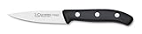 3 Claveles - Cuchillo de Verduras, Línea DOMVS, Acero Inoxidable, Mango Polipropileno Negro - (9cm, 3,5')