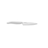 Kyocera FK-110 WH-WH EU, Cuchillo utilitario, 11 cm, cuchilla afilada de cerámica de circonio, afilado a mano, ligero,...