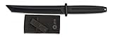 Cuchillo Entrenamiento Katana Tanto japones Negro 18,4 cm para entrenar artes marciales, dummy, airsoft, paintball,...