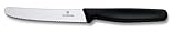 Victorinox 5.1333 - Juego de 6 cuchillos de mesa con hoja dentada 11 cm