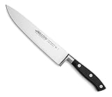 Arcos Cuchillo Cocina Forjado en Acero Inoxidable y Hoja de 200mm. Cuchillo Chef Profesional para Cortar Pescado, Carne...