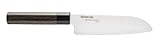 Kyocera Fuji Series - Cuchillo de cerámica Santoku, color marrón, 15 cm