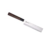 LAGUIOLE - LAGUIOLE, 40269019, Cuchillo de Chef japonés Usuba, cortar y pelar verduras, marrón, mango de madera de...