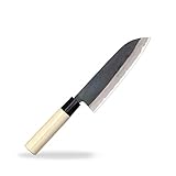 Tojiro Cuchillo Japones - Cuchillos de Cocina Profesionales - Acero Shirogami - Cuchillo Chef para Carne Pescado y...