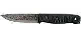 Cuchillo Condor bushcraft Black TERRASAUR con Hoja de Acero Carbono 1095 de 10,5 cm y empuñadura de Polipropileno de...