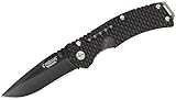 Camillus Vortex Cuchillo Plegable, Unisex-Adult, Negro