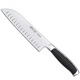 Arcos Serie Kyoto, Cuchillo Santoku Cuchillo Asiático, Hoja de Acero Inoxidable Forjado Nitrum 185 mm, Mango de...