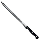 Steelblade - Cuchillo Jamonero Modelo Germany de 28 cm de Hoja Alveolada en Acero Inoxidable.