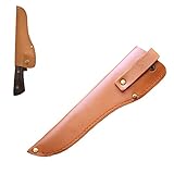 Funda de Cuero para Cuchillos,Funda de Cuero para Hoja de Cuchillo,Funda de Cuchillo, Funda de Cuero Suave con Trabilla...