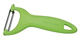 Tescoma 421018 Verduras Pelavegetales Verde pelador - Peladores (Verduras, Pelavegetales, Acero Inoxidable, Verde, De...
