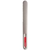 THAT! Inventions SpreadTHAT Self-Heated Butter Knife Cuchillo para Mantequilla, Titanio, Silver and Red, 17.5x1.5x0.3 cm