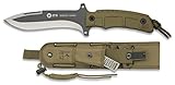 Cuchillo K25 Coyote Titanio Hoja 14,9 para Caza, Pesca, Camping, Outdoor, Supervivencia y Bushcraft K25 31959 +...