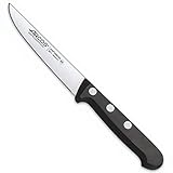 Arcos Cuchillo Universal Verduras 100mm, Acero Inoxidable, Plateado, 25x7x2 cm