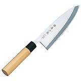 Tojiro Cuchillo Deba Japones - Cuchillos de Cocina Profesionales - Acero Inoxidable - Cuchillo Chef para Carne Pescado y...