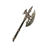 Chaks Hacha Viking 15 x 43,5 cm, oro – Accesorio de disfraz, cosplay para Halloween – Tema(s):