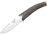 Joker CC69 Outdoor Cuchilleria CC69-Cuchillo de Monte, puño Punta de Ciervo, Hoja, Unisex, 10 cm