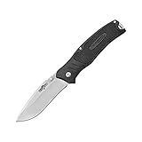 Camillus BlacTrax Cuchillo Plegable, Unisex-Adult, Negro