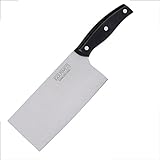GOURMEO macheta de cocina china de acero inoxidable | cuchilla de carnicero, hacha de carnicero, cuchillo profesional de...