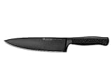 WÜSTHOF Performer 1061200120 - Cuchillo de cocina (hoja de 20 cm, revestimiento DLC), acero inoxidable, hoja ultra...