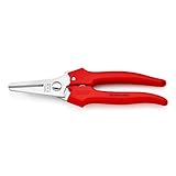 KNIPEX 95 05 190 Cortante universal con revestimiento de plástico 190 mm