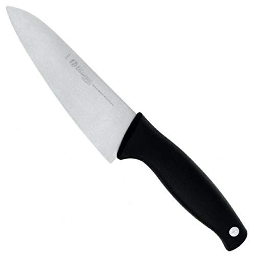 Arcos Serie Titanio, Cuchillo para Verduras, Hoja de Titanio Select de 130 mm, Mango de Polipropileno color Negro