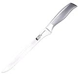 Bergner Cuchillo jamonero de Acero Inoxidable, 25 cm