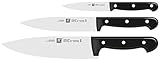 ZWILLING Set de cuchillos, 3 piezas, Cuchillo mechador, Cuchillo de cocina, Cuchillo para carne, Mango especial de acero...