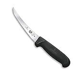Victorinox Fibrox Cuchillo de cocina flexible para deshuesar Fibrox color negro,15 cm, 5.6613.15