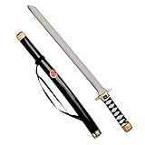 Widmann 2727N - Espada ninja con vaina, aprox. 60 cm de largo, accesorio de disfraz para guerreros en carnaval o fiestas...
