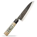 Tojiro Cuchillo Japones - Cuchillos de Cocina Profesionales - Acero Shirogami - Cuchillo Chef para Carne Pescado y...