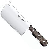 Arcos Serie Atlantico - Macheta de Cocina, Hacha para cortar huesos y carne, Hoja de Acero Inoxidable NITRUM de 180 mm,...