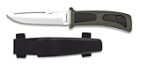 Cuchillo Submarinismo y Actividades acuaticas Negro 11,5 cm Buceo,Caza, Pesca, Camping, Outdoor, Supervivencia y...