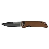 Camillus CUDA Mini Cuchillo Plegable, Unisex-Adult, Negro