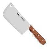 Arcos Serie Atlantico - Macheta de Cocina, Hacha para cortar huesos y carne, Hoja de Acero Inoxidable NITRUM de 180 mm,...