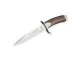 Joker CC32 Remate Cuchilleria CC32-Cuchillo, puño de Ciervo, Hoja de 18 cm, Unisex, Multicolor