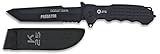 Cuchillo K25 Predator Negro Funda Hoja 14 para Caza, Pesca, Camping, Outdoor, Supervivencia y Bushcraft K25 31768 +...