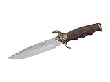 Joker CB-88B arabe Cuchilleria CB88-B-Cuchillo, puño en Madera de bubinga-zamak, Acabado Bronce, Hoja de 16 cm, Unisex,...