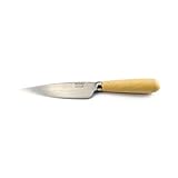 Cuchillo de Cocina PALLARES, Mango de Boj, Acero Carbono, 9cm. Hoja Ancha