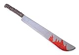 Bristol Novelty- Machete Jumbo con salpicaduras de sangre, Multicolor, Talla única (BA140)