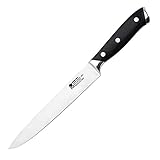 Bergner Master Cuchillo, Acero Inoxidable, Negro, 37x7.5x3 cm