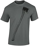 Camiseta: Hacha - Regalo - Machado - Leñador-a - Guarda Forestal - Paisajista -Jardín - Timber - Selva - T-Shirt...