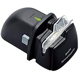 KYOCERA DS-38, Afilador Diamante para Cuchillos de Acero y cerámica, Alimentado por batería, Solo para Uso con la Mano...