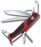 Victorinox Rangergrip 78, 130 mm, Cachas de 2 Componentes, Rojo/Negro